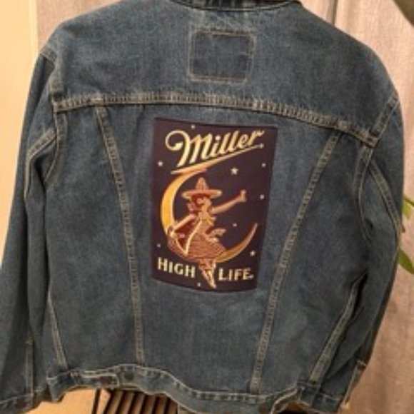 Levis Strauss x Miller Highlife jean jacket - Picture 2 of 2